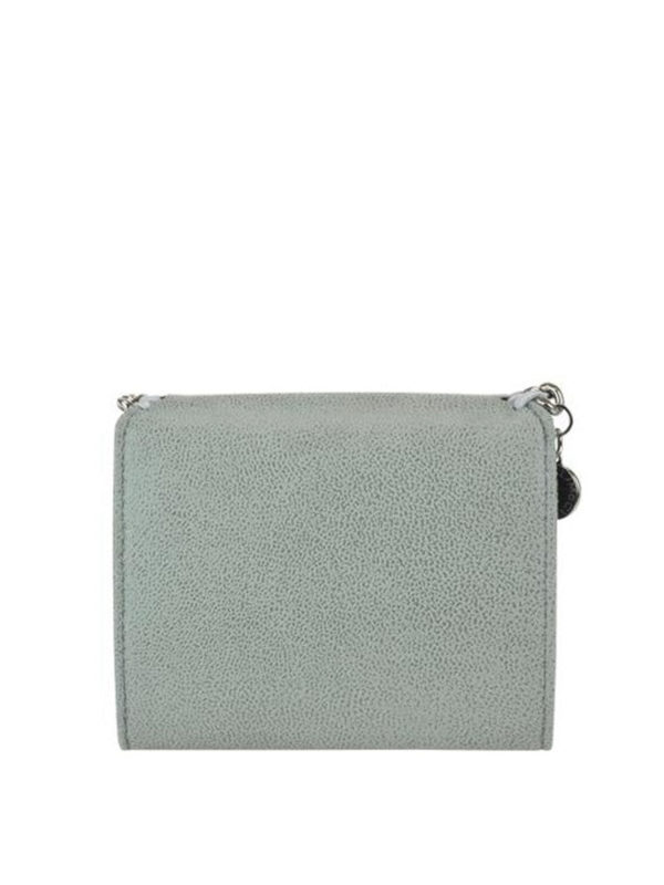 The Best Shops STELLA McCARTNEY: wallets & purses - Falabella Shaggy Deer chain detailed wallet